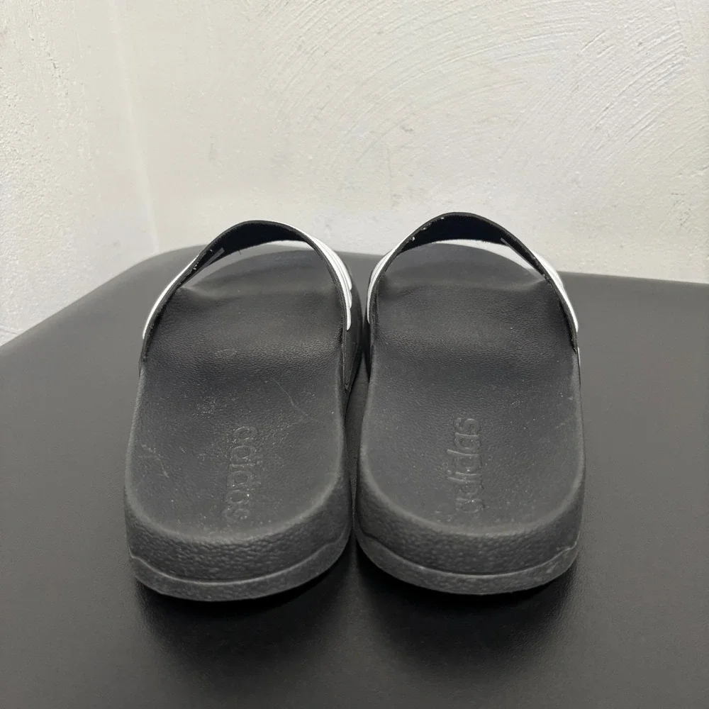 ADIDAS ADILETTE SHOWER K SLIDE SANDAL G27625 BLACK/WHITE UNISEX KID'S Size 2‎